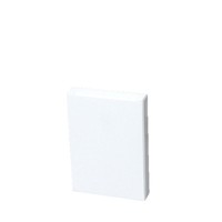 Boîtes en carton de couleur unie, taille et impression de logo personnalisables, plusieurs couleurs disponibles