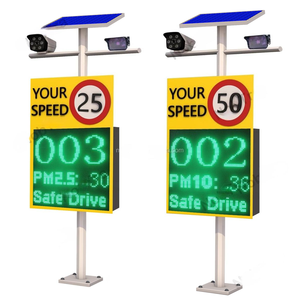 Señal de radar de velocidad con pantalla para matrículas en oferta - Product Image 1