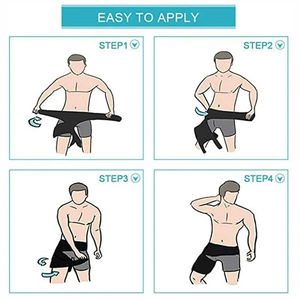 Cinturón de Soporte de Cadera, Soporte Inguinal, Alivio del Dolor de Ciática, Correa de Compresión para Muslos, Soporte para Articulaciones, Artritis Inguinal, Cinturón Protector de Cadera - Product Image 6