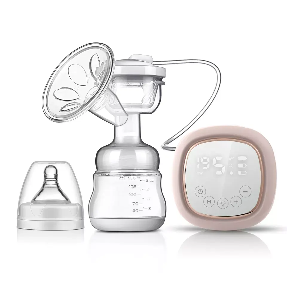 Hospital Grade BPA FREE Smart Baby Milk Pump Automatic Baby Milk Extractor Hands Free Breast Pump