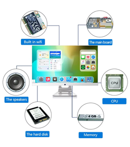 23.8/27inch Core I3 I5 I7 Desktop Laptops for Office Gaming Guangzhou Factory Oem Cheap Price Barebone All in One Pc <strong>Computer</strong> - Product Image 2