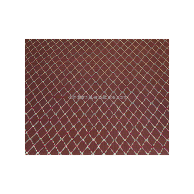 Grill Cloth Grid Brown for Guitar Tube Amplifier Cabinet Speaker Box