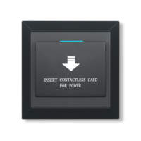 Interrupteur intelligent RFID MF 13,56 MHz pour carte IC M1, dispositif d'économie d'énergie inductif pour chambre d'hôtel