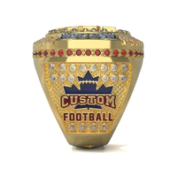 Vente directe d'usine, bague de championnat personnalisée, idéale pour les cadeaux lors d'événements sportifs tels que le rugby, le basketball et le hockey.