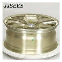 Rines de Aleación Forjados JJSEES M Performance de 18, 19 y 20 Pulgadas en Color Dorado Congelado, 5x120 763m para BMW Serie 3, 4 y 5 F8x, F87 M2, M3, M4