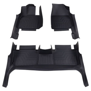 Auto-Fußmatten Anti-Rutsch-TPE-Gummi Wasserdichte 3D 5D-Auto-Fußmatten Kunden spezifische Auto-Fußmatten für <span class=keywords><strong>Toyota</strong></span> <span class=keywords><strong>Hilux</strong></span> - Product Image 1