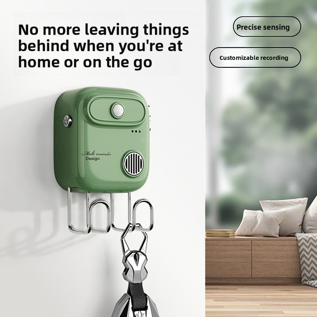 Outgoing Reminder Device, Intelligent Voice Home Reminder Device, Elderly Anti Forget Key Sensor