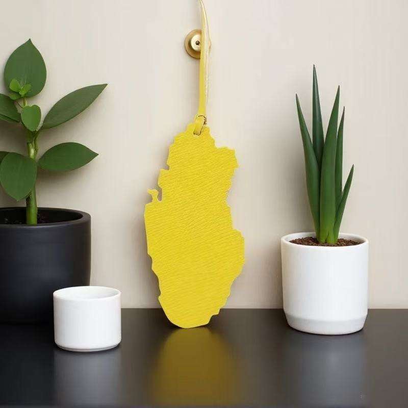 Qatar National Map Shape Faux Leather Mini Bag Decoration Many Colors ...