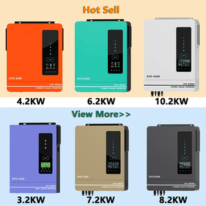 6000 watts 8000 watts 10000 watts onduleurs solaires à onde sinusoïdale modifiée pure avec mppt - Product Image 6