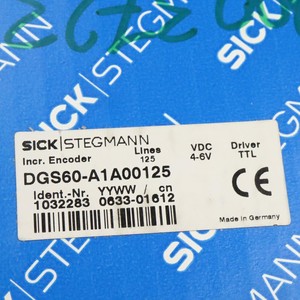 Codificador Incremental Original Nuevo DGS60A1A00125 1032283 en Embalaje Original para PLC, Amplia Experiencia Técnica y Soluciones Sólidas - Product Image 4