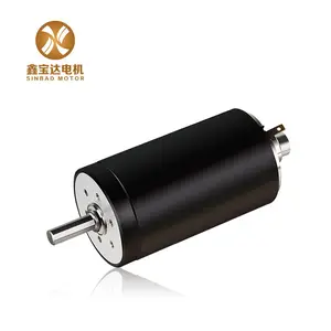 Yüksek tork 48 volt 40mm yerine maxon çekirdeksiz fırçalanmış dc motor