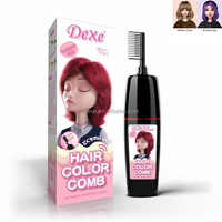 DEXE Blond Brown Rot Schwarz Haarfarbe Shampoo Kamm für zu Hause und Salon Verwenden Sie gut für Frauen und Männer Einfache Bedienung OEM ODM