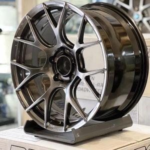 Hunt Özel Monoblok Dövme Jantlar 18 19 20 21 İnç Dövme Jantlar <span class=keywords><strong>RE</strong></span> V7 Jantlar 5x114.3 5x112 5x120 BMW G87 M2 için Araba Jantları - Product Image 2