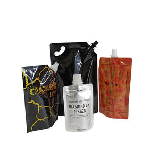 โลโก้ที่กำหนดเองร่างกายขัดพวยกระเป๋าพิมพ์อย่างเต็มที่ถุงบรรจุภัณฑ์ของเหลว - Product Image 1