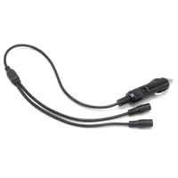 Adaptateur allume-cigare 12V pour voiture vers câble femelle DC 5,5 mm x 2,1 mm avec fusible 5A pour caméra embarquée