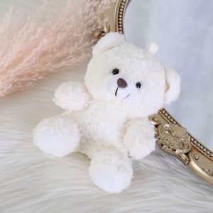 Porte-clés pendentif en peluche ours en dessin animé de 12 cm, mignon animal en peluche, accessoires de sac, cadeau pour garçons et filles - Product Image 5