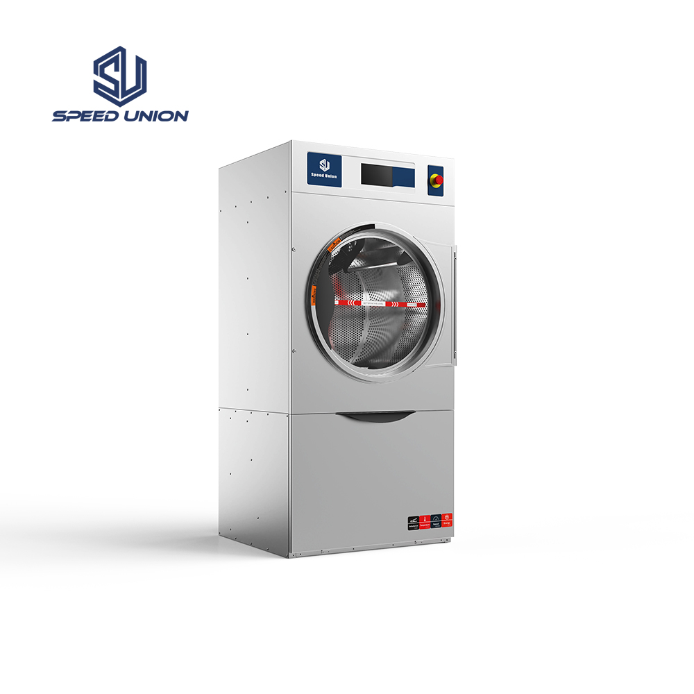 15kg Commercial Laundry Equipment Multilingual Panel Single Tumble Dryer