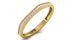 แหวนแต่งงานเพชรแล็บโกรว์ทองคำแท้ 14K 18K แหวนทองคำแท้สีเหลืองทองสำหรับผู้หญิง เครื่องประดับหรูหรา - Product Image 2