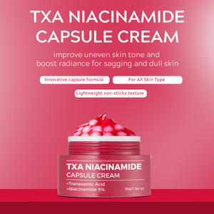 Crema Hidratante TXA+Niacinamida, Cuidado de la Piel Coreano, Cápsulas de Ácido Tranexámico, Crema Facial con Niacinamida - Product Image 2