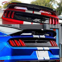 Aileron de coffre arrière noir brillant ABS de haute qualité pour Ford Mustang GT500 2015-2023 Accessoires de voiture