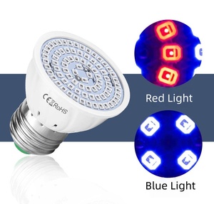 Bombilla <span class=keywords><strong>LED</strong></span> de <span class=keywords><strong>Espectro</strong></span> <span class=keywords><strong>Completo</strong></span> para Plantas, 3W 5W 7W, Luz Roja y Azul, Lámpara de Crecimiento, Cultivo de Plántulas y Suculentas, Suplementaria, E27 E14 Mr16 GU10 - Product Image 5