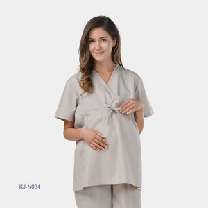 Oem/odm女性カスタマイズナースマタニティドレス制服トップとパンツ病院でCustomizecサービスを受け入れます - Product Image 1