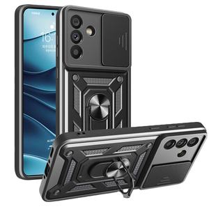 เกราะขาตั้งแบบวงแหวนสำหรับ <span class=keywords><strong>Samsung</strong></span> Galaxy A56 A17 A36 A26 A52 A16 A06 A55 A25 A15 A05 A54 A07 A04ฝาปิดสไลด์<span class=keywords><strong>เคส</strong></span>เพื่อความเป็นส่วนตัว - Product Image 1