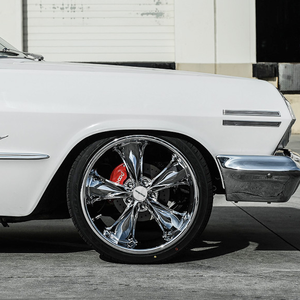 Rines Forjados de Aleación para Automóvil de 18 <span class=keywords><strong>19</strong></span> 20 21 22 23 Pulgadas, Cinco Estrellas, Cromados, Profundos, 5x112 5x120, para Benz BMW - Product Image 4