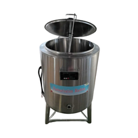 Nouvelle Machine de Pasteurisation Commerciale 2025 de 10 à 150 L pour Yaourt, Lait d'Œuf Liquide, Lait de Chameau et Produits Laitiers