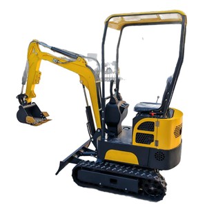 Miniexcavadora con Gancho, Máquina para la Transformación Rural, Excavadora con Garra para Madera, Zanjadora para Huertos, Excavadora para Mantenimiento de Carreteras - Product Image 4