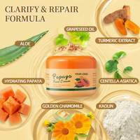 Crème éclaircissante pour le visage à la papaye OEM, éclaircissement naturel de la peau, hydratation, avec vitamine C et collagène pour le traitement des taches brunes