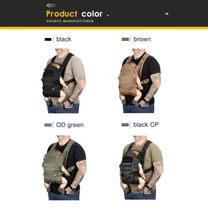 Porte-bébé tactique en polyester OEM pour hommes, sac à dos porte-bébé pour hommes - Product Image 4