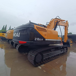 Excavadora hidráulica sobre orugas Hyundai 210LC-9 de segunda mano, equipo estable de rendimiento de movimiento de tierras, buena venta - Product Image 2
