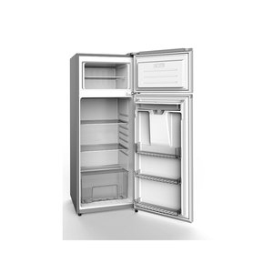 Réfrigérateur et congélateur portables électriques miniatures à double porte de 210 L avec support français pour usage domestique et hôtelier - Product Image 2
