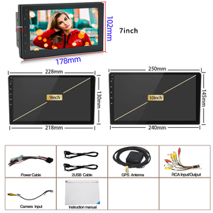 9210 xe <span class=keywords><strong>Android</strong></span> 12 máy nghe nhạc 7/9/10 inch Wifi/<span class=keywords><strong>GPS</strong></span>/FM/RDS/BT/Aut/IPS/Carplay/Tự động/Video đầu ra bảng điều khiển âm thanh Stereo Radio - Product Image 6