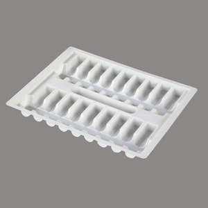 Flacons de vaccin en verre tubulaire blanc PS 18, plateaux blister, ampoules - Product Image 2