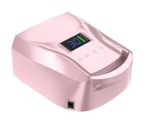 Bán buôn đèn LED làm móng 96W không dây chất lượng cao 2023 tích hợp pin 19200mAh, bộ đèn UV LED làm móng gel OEM - Product Image 2