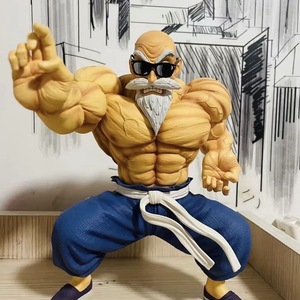 Action Figure in PVC di Maestro <span class=keywords><strong>Roshi</strong></span> Muscoloso, Modellino Anime per Auto e Scrivania, Giocattolo all'Ingrosso con Decorazione Modello - Product Image 1