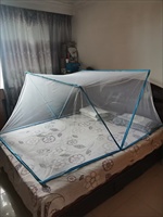 Moustiquaire portable en polyester de taille King & Queen personnalisée avec support pour adultes, utilisation à domicile, saison estivale, caractéristique pliable