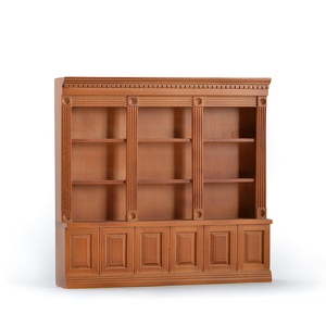 بيت الدمية أثاث مصغر خشبية مجلس الوزراء المطبخ تخزين عرض مجلس الوزراء 1:12 الحرفية ادراج التخزين للمطبخ مجلس الوزراء - Product Image 3