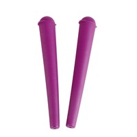 Vente en gros de tubes coniques en plastique à ouverture facile de 19 x 116 mm, étanches, pour le stockage de collations, de pilules, les fournitures artisanales, l'emballage