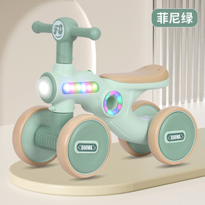 Vente en Gros : Draisiènnes à Pédales pour Enfants à 4 Roues, Voitures Électriques Portées pour Bébés avec Lumière et Musique - Product Image 3