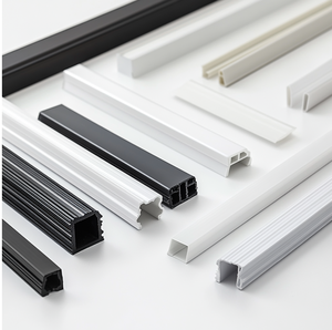 Customized <strong>White</strong> PVC/<strong>UPVC</strong>/ABS/PP/HDPE Plastic Extrusion Profiles Mounting Fabric Track <strong>Trims</strong> Durable Industrial Design Kebao - Product Image 6
