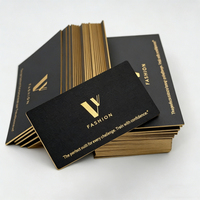 Impression de cartes de visite de luxe avec logo personnalisé en feuille d'or, impression de cartes de vœux, conception de cartes de visite, impression