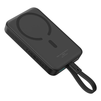 Batterie externe magnétique Baseus 30W 10000mAh avec charge rapide PD et câble intégré pour iPhone 17