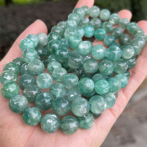 Bracelet jonc JD GEMS tendance et durable, fait main, perles de <span class=keywords><strong>chlorite</strong></span> bleue naturelle 7A, pour femme, idéal pour un anniversaire - Product Image 3