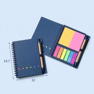 New Soft Customized Print <b>Book</b> Coil Spiral Bound Spiral Binding Coil This Set of Sticky Notes - Product Image 6