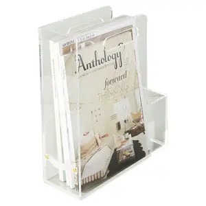 Clear Tijdschrift Bestanden Butler Acryl Stationaire Organisator Acryl Tijdschrift Houder