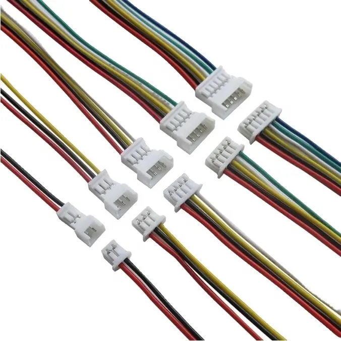 ZWG 1.25 Male Female Wire Connector Pitch 1.25mm 2P 3P 4P 5P 6P JST Plug Jack Terminal Cable Connector Length 10CM JST Connector