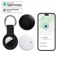Localizador GPS para Mascotas, Compatible con Google Find My Device, Resistente al Agua, Etiqueta Inteligente para iOS y Android, Mini Rastreador de Alta Calidad para Gatos